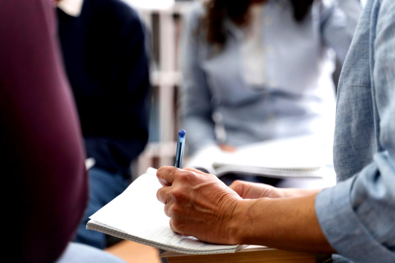 Session de travail sur la planification financière et stratégique